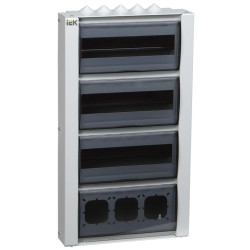 Корпус металлический распределительный ЩРн-36р-1 38 IP31 LIGHT IEK