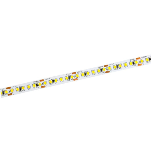 Лента светодиодная 5м SMD2835 168LED/м 14Вт/м IP20 ширина 10мм 24В холодный белый IEK