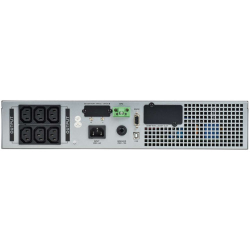 ITK ELECTRA OR ИБП однофазный онлайн 1кВА/1кВт 2U LCD дисплей 36VDC 6хС13 без АКБ с регулируемым зарядным устройством USB EPO RS232 SNMP слот Rack/Tower