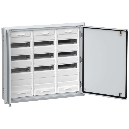 TITAN 5 Корпус металлический ЩРв-144 (3х48) 755х885х130мм IP31 белый (две двери) IEK