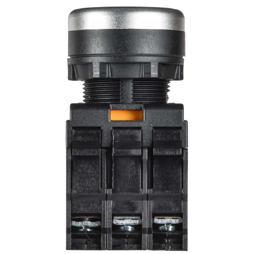Кнопка с подсветкой и фиксацией d=22мм 1NO+1NC красная MASTER IEK