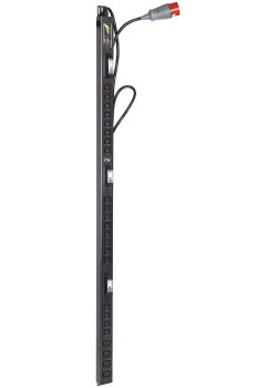 ITK BASE PDU вертикальный PV1113 36U 3 фаза 32А 20 розеток C13 + 4 розетки C19 кабель 3м вилка IEC60309 (промышленная)