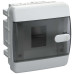 UNION Compact Корпус пластиковый ЩРВ-П-4 IP41 черная прозрачная дверь IEK UNION Compact Корпус пластиковый ЩРВ-П-4 IP41 черная прозрачная дверь IEK