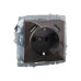 BRITE Розетка 1-местная с заземлением с защитными шторками 16А с USB A+A 5В 3,1А РЮш10-2-БрТБ темная бронза IEK BRITE Розетка 1-местная с заземлением с защитными шторками 16А с USB A+A 5В 3,1А РЮш10-2-БрТБ темная бронза IEK