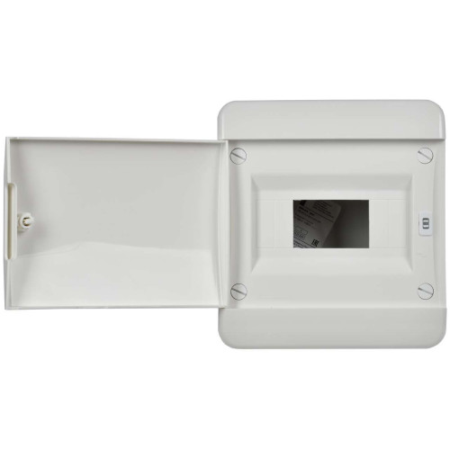 TEKFOR Корпус пластиковый ЩРВ-П-8 IP41 белая дверь IEK