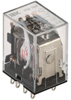 Реле РЭК78/4(MY4) 3А 220В AC IEK