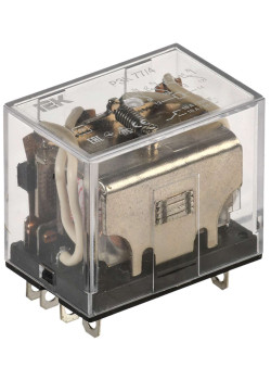 Реле РЭК77/4(LY4) с индикацией 10А 24В DC IEK