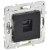 SKANDY Розетка компьютерная RJ45 кат.5E SK-K01Bl черный IEK SKANDY Розетка компьютерная RJ45 кат.5E SK-K01Bl черный IEK