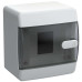 UNION Compact Корпус пластиковый ЩРН-П-4 IP41 черная прозрачная дверь IEK UNION Compact Корпус пластиковый ЩРН-П-4 IP41 черная прозрачная дверь IEK