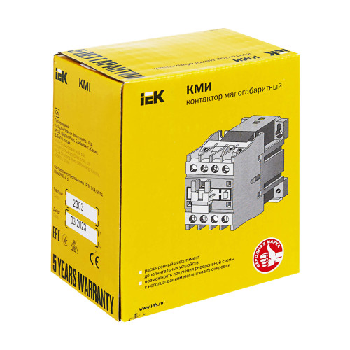 Контактор КМИ-23210 32А 230В/АС3 1NO IEK