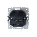 BRITE Розетка 1-местная с заземлением с защитными шторками 16А с USB A+A 5В 3,1А РЮш10-2-БрЖ жемчуг IEK BRITE Розетка 1-местная с заземлением с защитными шторками 16А с USB A+A 5В 3,1А РЮш10-2-БрЖ жемчуг IEK