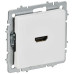 BRITE Розетка HDMI РHDMI-0-БрАБ арктический белый IEK
