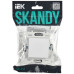 SKANDY Выключатель 1-клавишный проходной 10А SK-V02W арктический белый IEK SKANDY Выключатель 1-клавишный проходной 10А SK-V02W арктический белый IEK