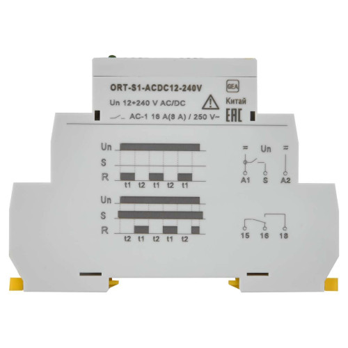 Реле циклическое ORT 1 контакт 12-240В AC/DC IEK