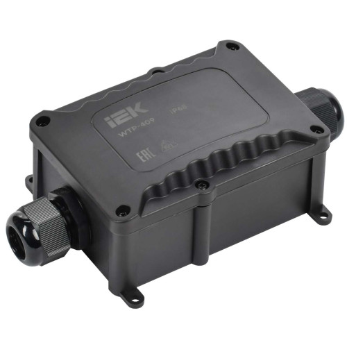 Коробка распределительная герметичная WTP-409 2 ввода IP68 IEK