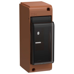 UNION Mini Корпус пластиковый КМПн-2 IP30 дуб IEK