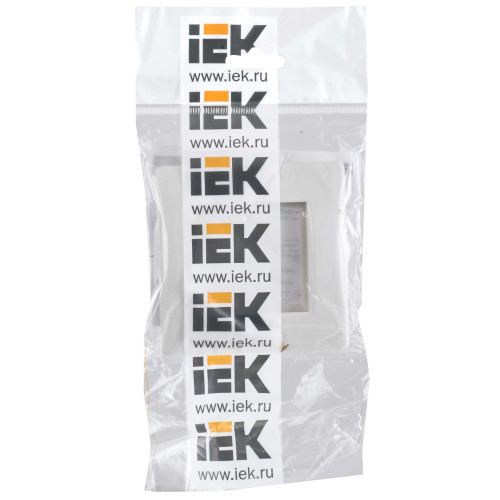 PRIMER Рамка и суппорт для коробок КМКУ на 2 модуля белые IEK