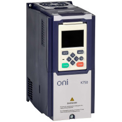 Преобразователь частоты K750 380В 3Ф 0,75кВт 2,5А со встроенным тормозом ONI