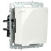 BRITE Розетка 1-местная с заземлением с защитными шторками и крышкой 16А IP20 РСбш10-3-БрБ белый IEK