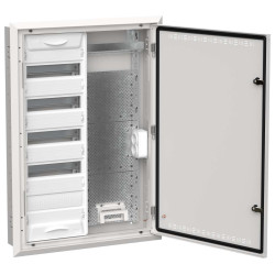TITAN 5 Корпус комбинированный ЩРв-60 (2х60) 880х625х130мм IP30 белый IEK
