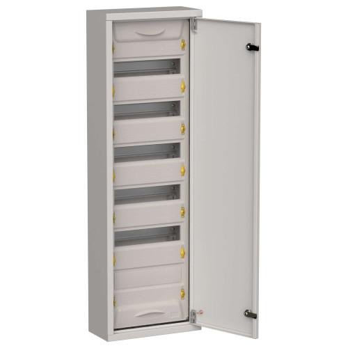 TITAN 5 Корпус металлический ЩРн-72 (1х72) 960х310х140мм IP31 серый (одна дверь) IEK