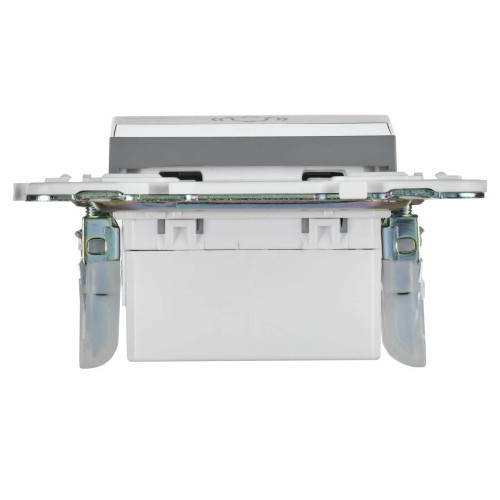 SKANDY Кнопка звонка с индикацией для отелей 10А SK-V17Gr серый IEK