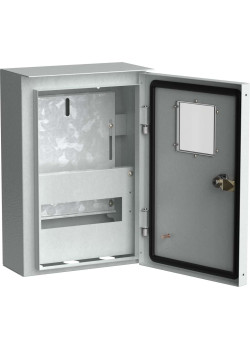 TITAN Корпус металлический коттеджный ЩУРн-1/9 (370х250х135мм) У1 IP54 IEK