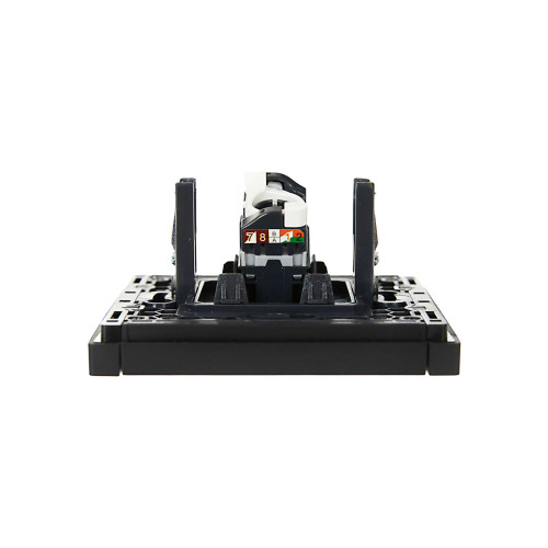 FORTE&PIANO Розетка компьютерная RJ45 кат.5E FP132 черный IEK