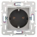 SKANDY Розетка с заземлением без защитных шторок 16А SK-R05N металл никель IEK SKANDY Розетка с заземлением без защитных шторок 16А SK-R05N металл никель IEK