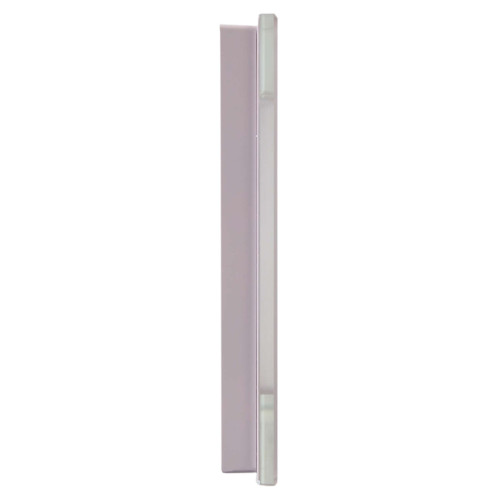 BRITE Рамка 2-местная РУ-2-2-Бр стекло розовый матовый IEK