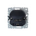 BRITE Розетка 1-местная с заземлением с защитными шторками 16А с USB A+A 5В 2,1А РЮш10-1-БрЖ жемчуг IEK BRITE Розетка 1-местная с заземлением с защитными шторками 16А с USB A+A 5В 2,1А РЮш10-1-БрЖ жемчуг IEK