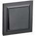 BRITE Выключатель 1-клавишный 10А в сборе ВСР10-1-0-БрЧ черный IEK BRITE Выключатель 1-клавишный 10А в сборе ВСР10-1-0-БрЧ черный IEK