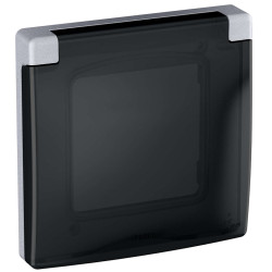 INSPIRIA Рамка 1-местная IP44 алюминий