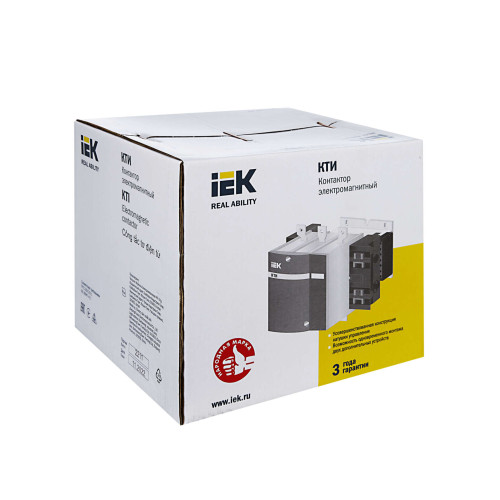 Контактор КТИ-5225 225А 400В/АС3 IEK