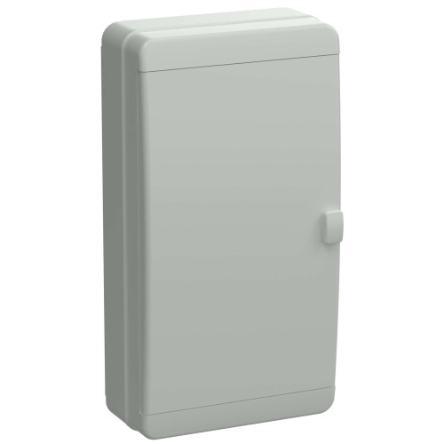 TEKFOR Корпус пластиковый КМПн-36 IP65 серая непрозрачная дверь IEK