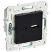 SKANDY Розетка USB A+C 18Вт SK-R13Bl черный IEK
