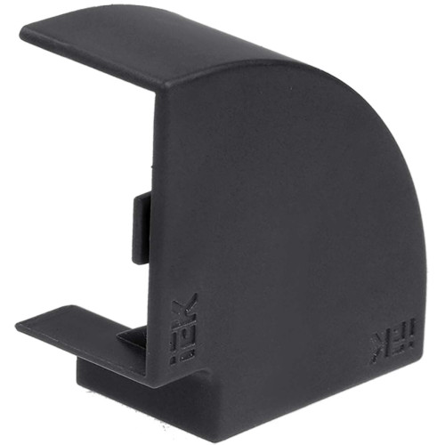 ELECOR Поворот 90град КМП 16х16 черный (4шт/компл) IEK