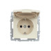 BRITE Розетка 1-местная с заземлением с защитными шторками и крышкой 16А IP44 РСбш10-3-44-БрКр бежевый IEK BRITE Розетка 1-местная с заземлением с защитными шторками и крышкой 16А IP44 РСбш10-3-44-БрКр бежевый IEK