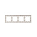 BRITE Рамка 4-местная РУ-4-2-Бр стекло розовый матовый IEK BRITE Рамка 4-местная РУ-4-2-Бр стекло розовый матовый IEK