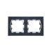 BRITE Рамка 2-местная IP44 РУ-2-БрЧ-44 черный IEK BRITE Рамка 2-местная IP44 РУ-2-БрЧ-44 черный IEK