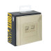 FORTE&PIANO Розетка компьютерная двойная RJ45 кат.6 FP434 ваниль IEK