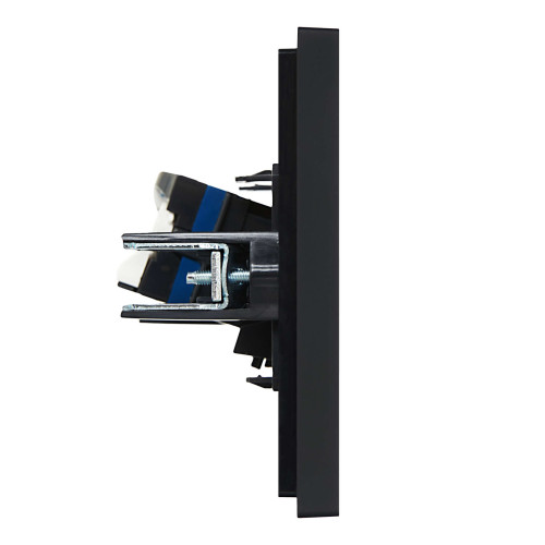 FORTE&PIANO Розетка компьютерная RJ45 кат.6 FP131 черный IEK