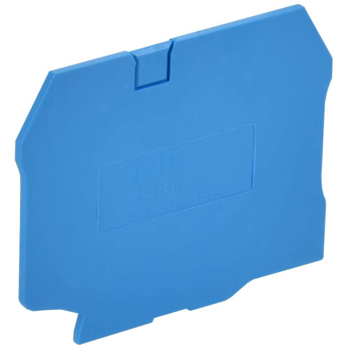ARMAFIX Заглушка EPCY2.5/10BU для колодок клеммных CY2.5-CY10 синяя IEK