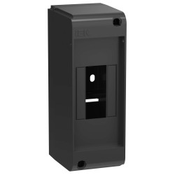 UNION Mini Корпус пластиковый КМПн-2 IP20 без двери черный IEK