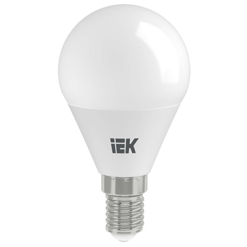 Лампа светодиодная G45 шар 9Вт 230В 4000К E14 IEK