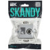 SKANDY Розетка двойная TV+RJ45 кат.5E SK-A14S серебряный IEK SKANDY Розетка двойная TV+RJ45 кат.5E SK-A14S серебряный IEK