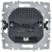 BRITE Розетка 1-местная с заземлением с защитными шторками 16А с USB A+A 5В 2,1А РЮш10-1-БрАБ арктический белый IEK