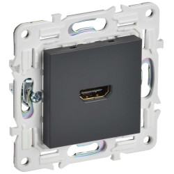 SKANDY Розетка HDMI SK-H01T титан IEK