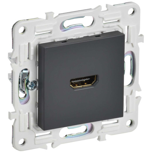 SKANDY Розетка HDMI SK-H01T титан IEK