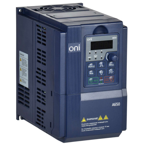Преобразователь частоты A650 380В 3Ф 5,5кВт 13А M ONI